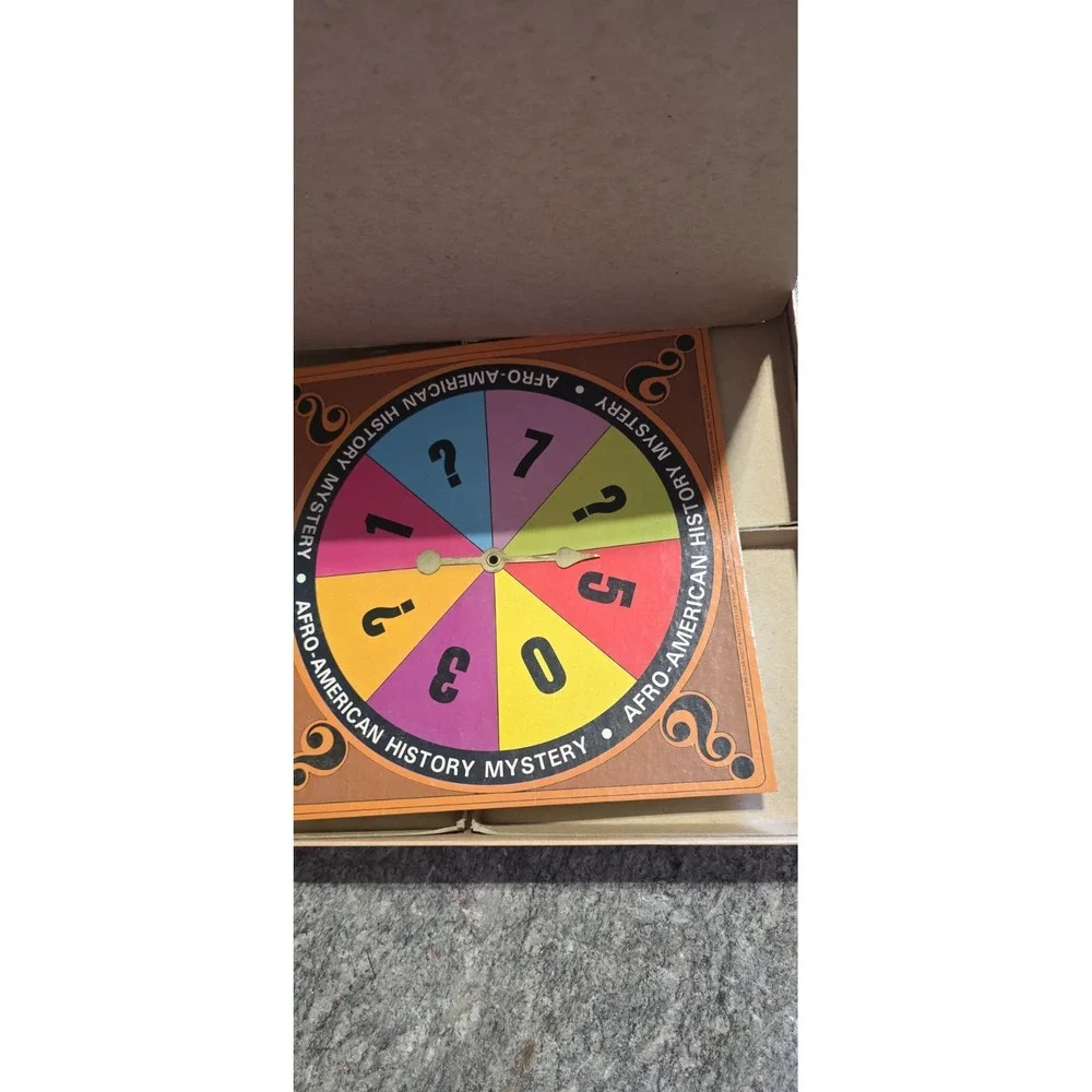 Vintage Afro American‎ History Mystery Game 1969 African American RARE Complete